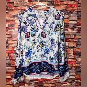Floral long sleeves women’s blouse